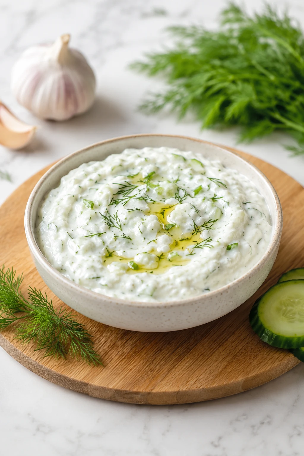Keto tzatziki sauce