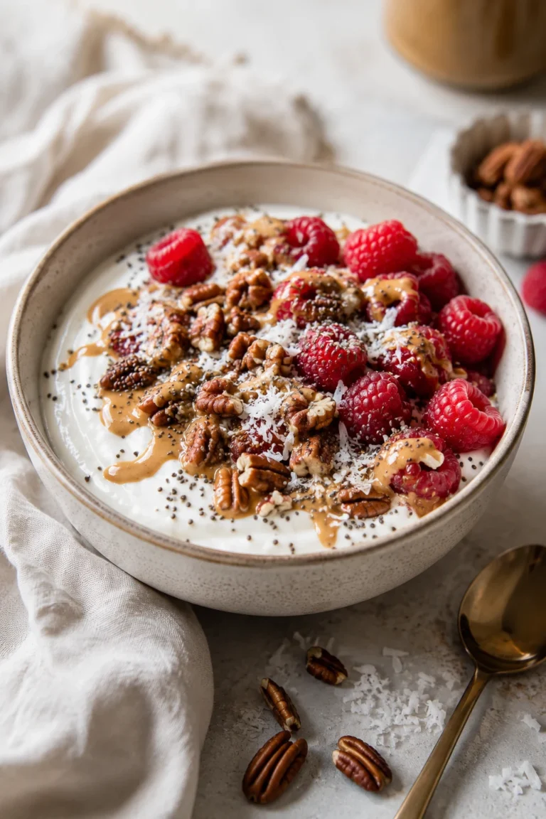 keto yogurt bowl