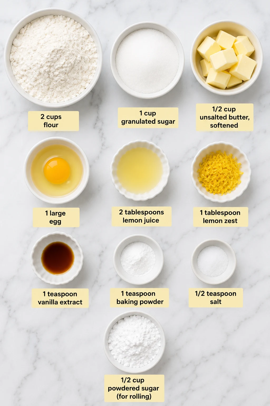 lemon cookies ingredients lemon cookies ingredients