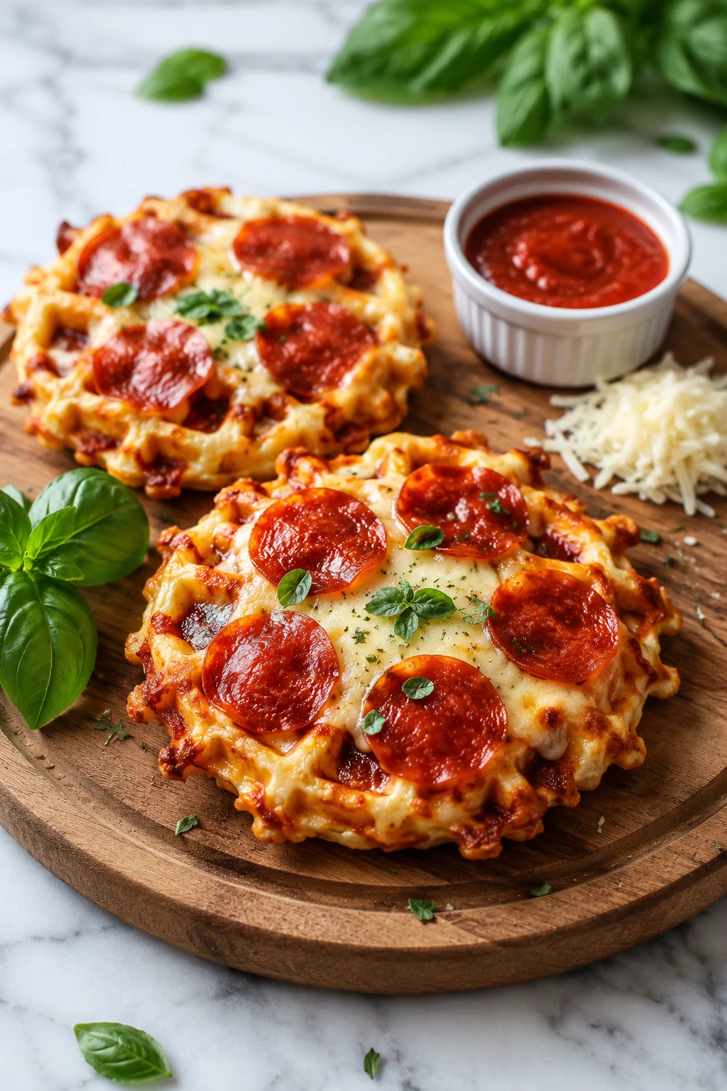 Pizza chaffles recipe keto
