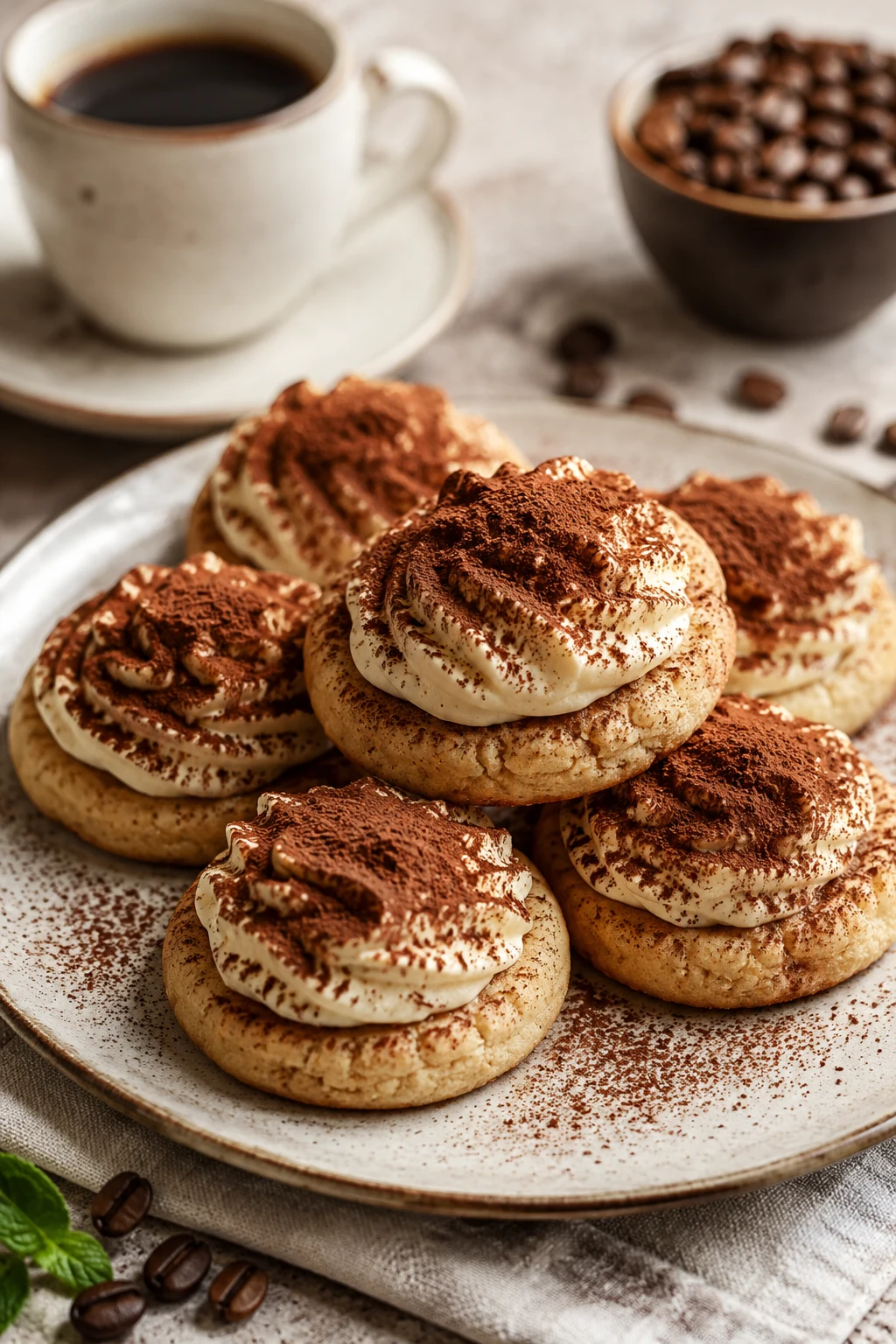 Tiramisu biscuit