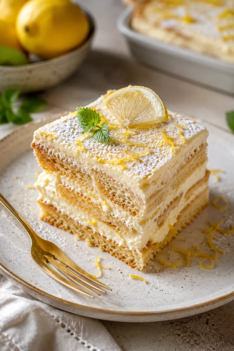 Tiramisu citron tiramisu citron