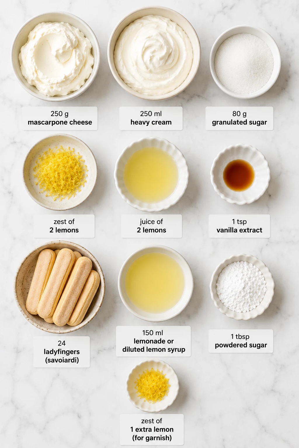 tiramisu citron ingredients tiramisu citron ingredients