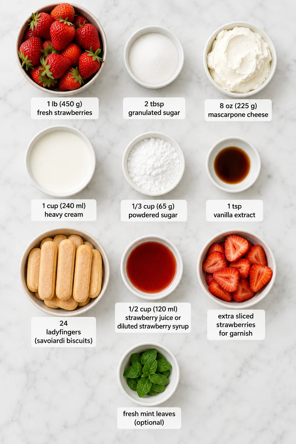 tiramisu fraise ingredients tiramisu fraise ingredients
