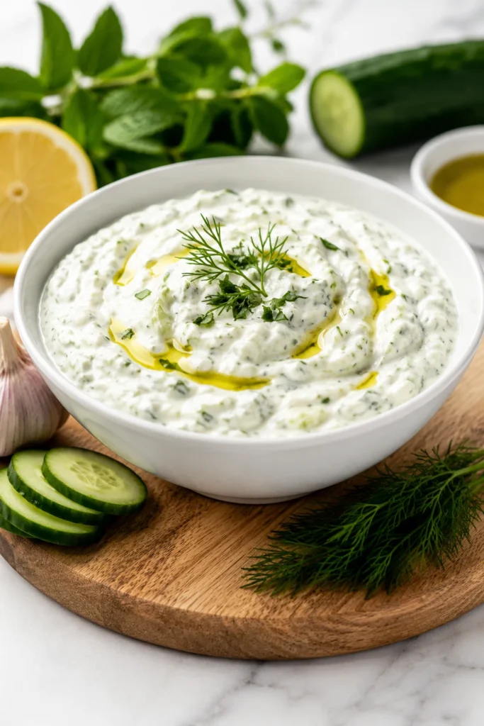 tzatziki sauce recipe greek yogurt keto