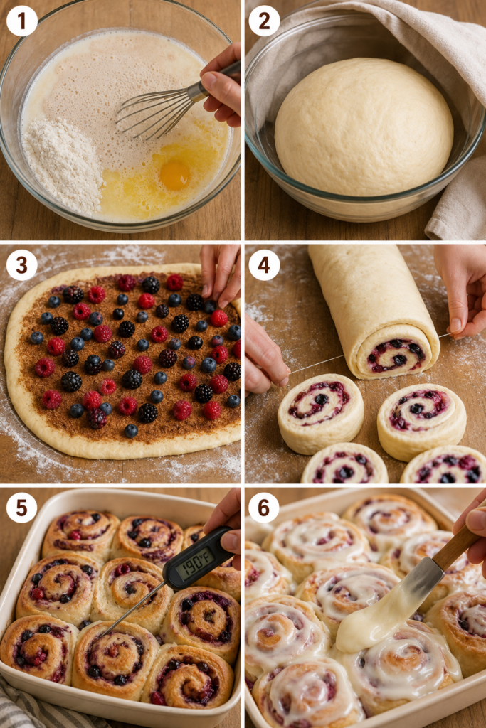 Berry Cinnamon Rolls