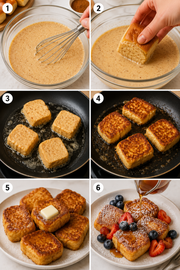 Hawaiian Roll French Toast