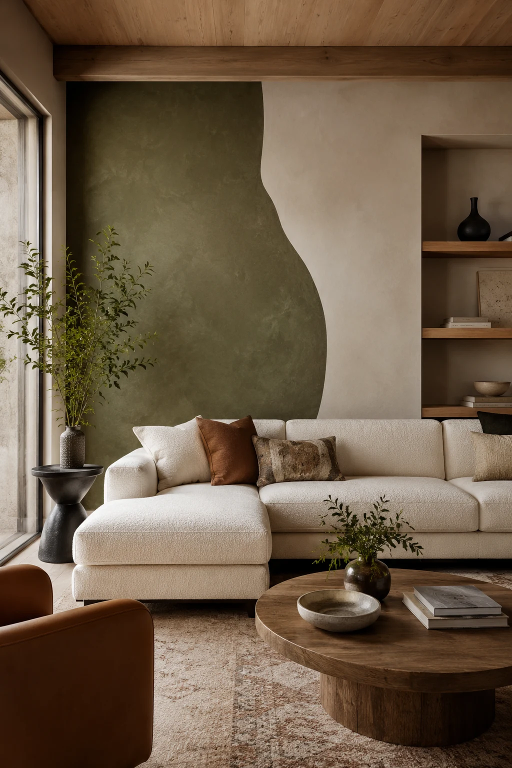 Create a Statement Wall Without Filling Every Surface — apartment inspiration living room
