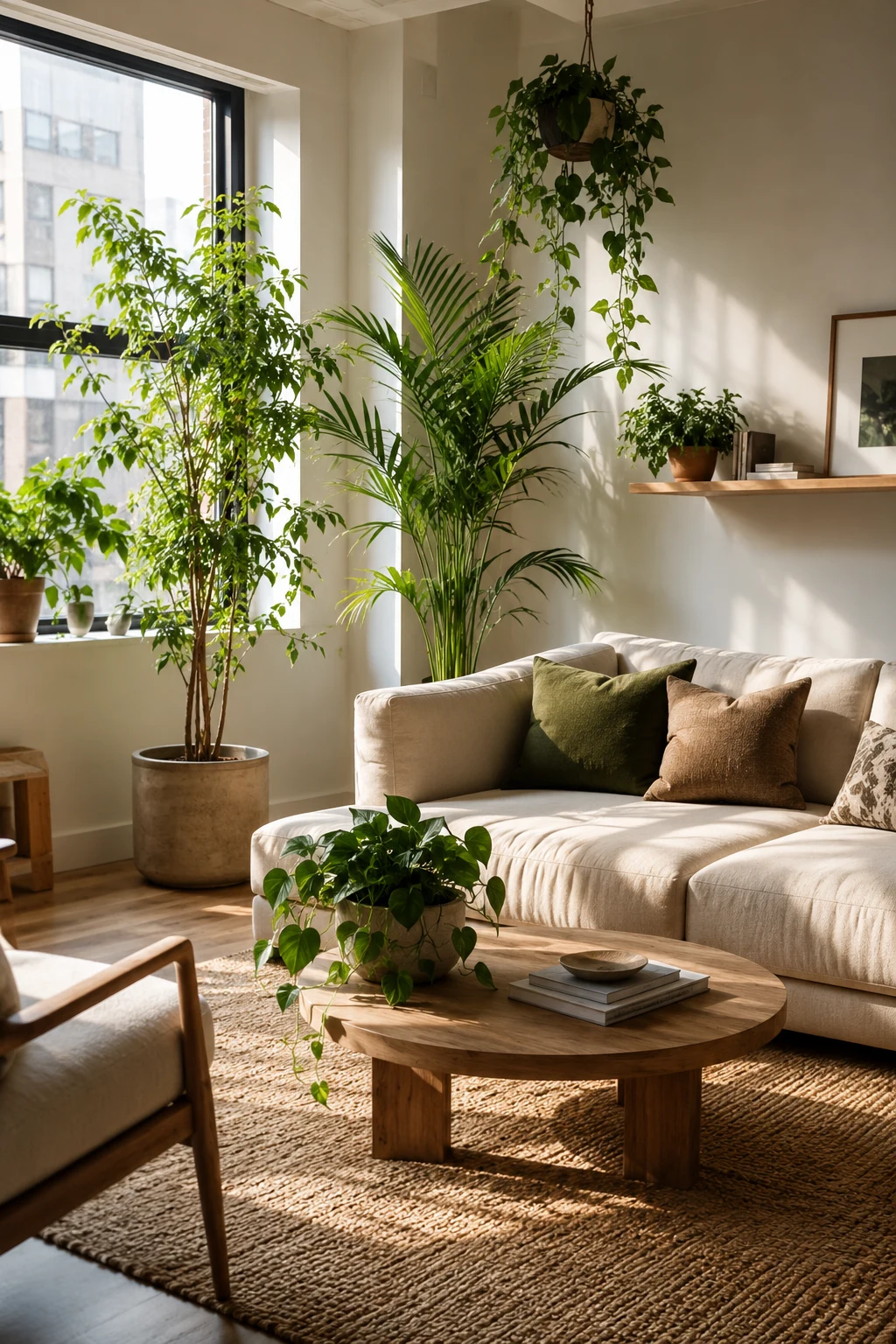 Bring Apartment Living Room Inspiration to Life with Greenery — apartment living room inspiration