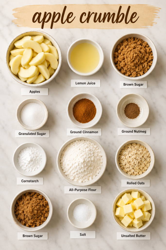 apple crumble