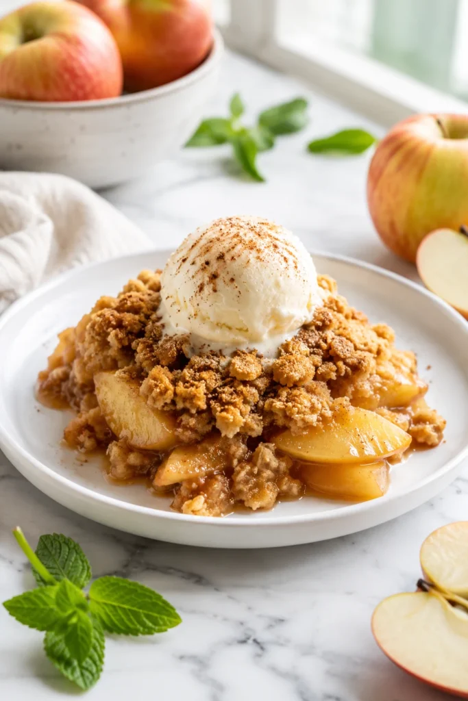 apple crumble
