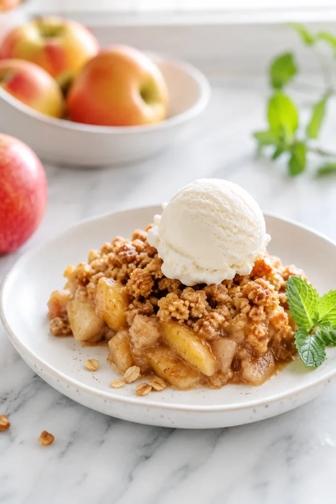 apple crumble recipe easy