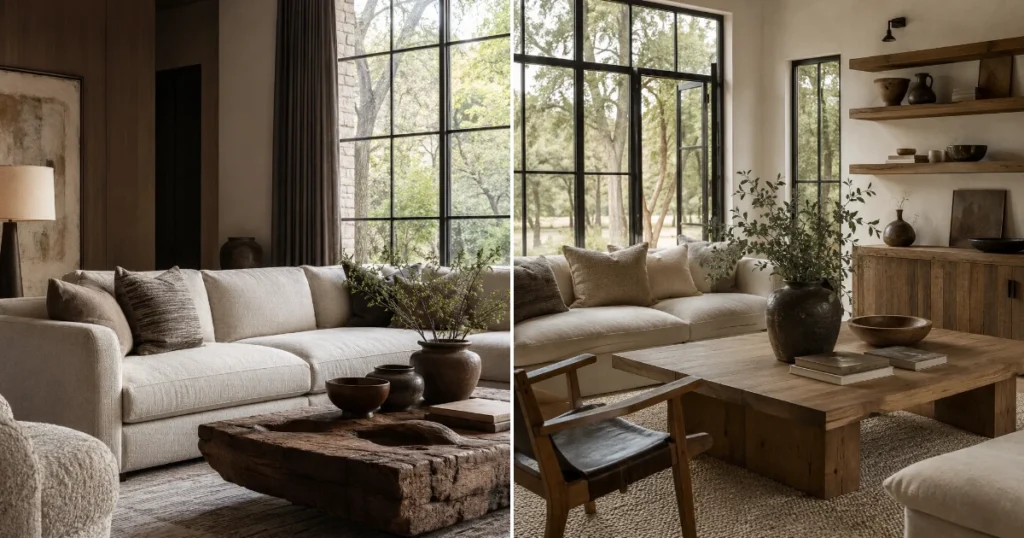 arhaus living room inspiration