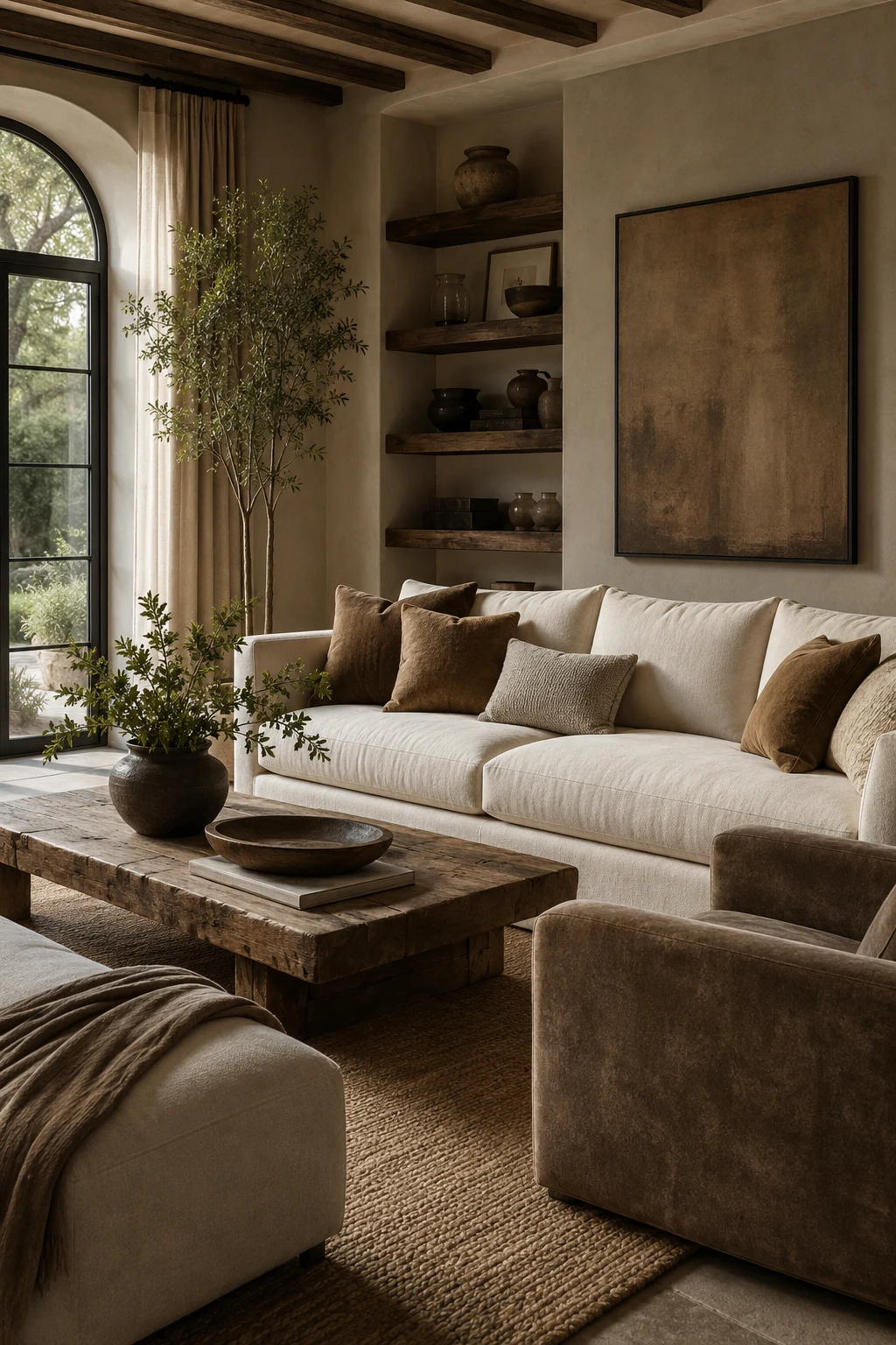 Create Balance with Earth-Toned Color Palettes — arhaus living room inspiration