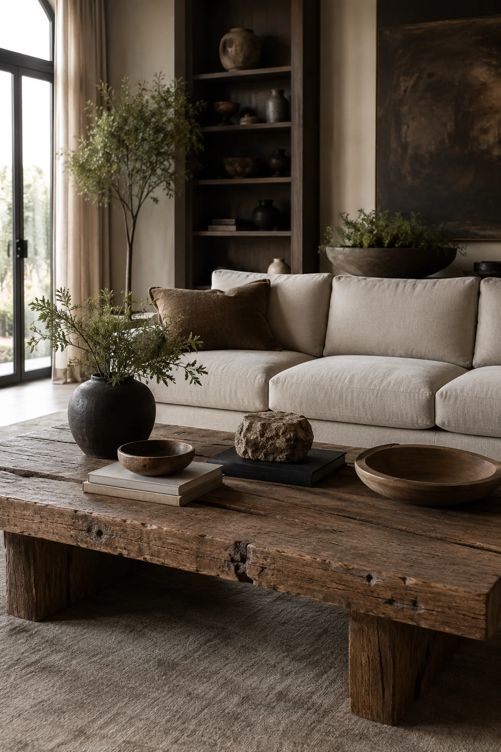 Style Coffee Tables with Purpose, Not Clutter — arhaus living room inspiration