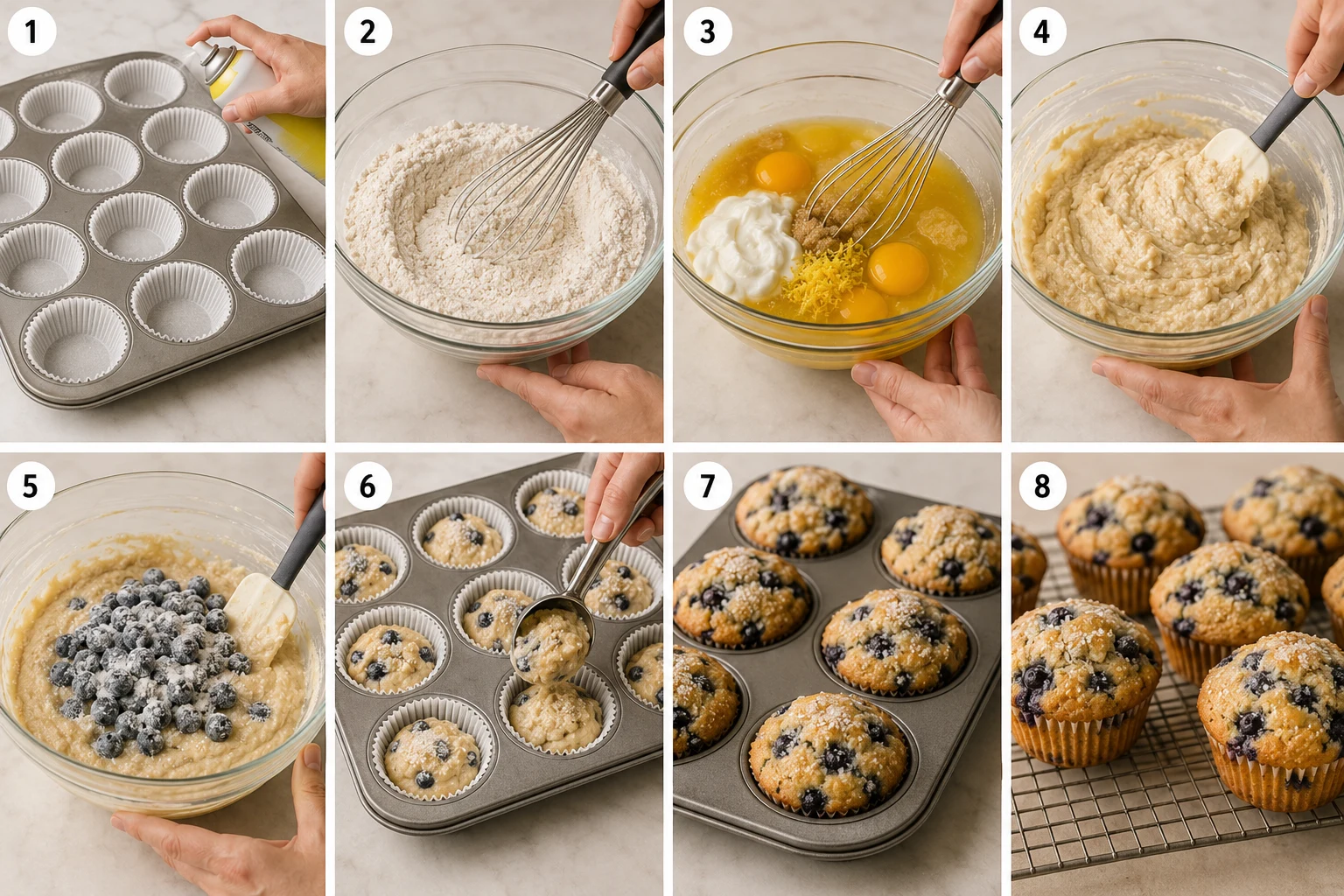 blueberry muffins moist step by step blueberry muffins moist step by step