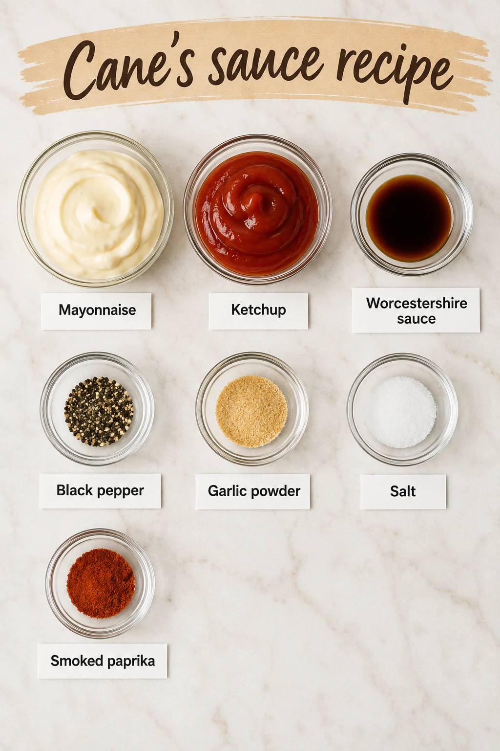 Cane's sauce recipe ingredients Cane's sauce recipe ingredients