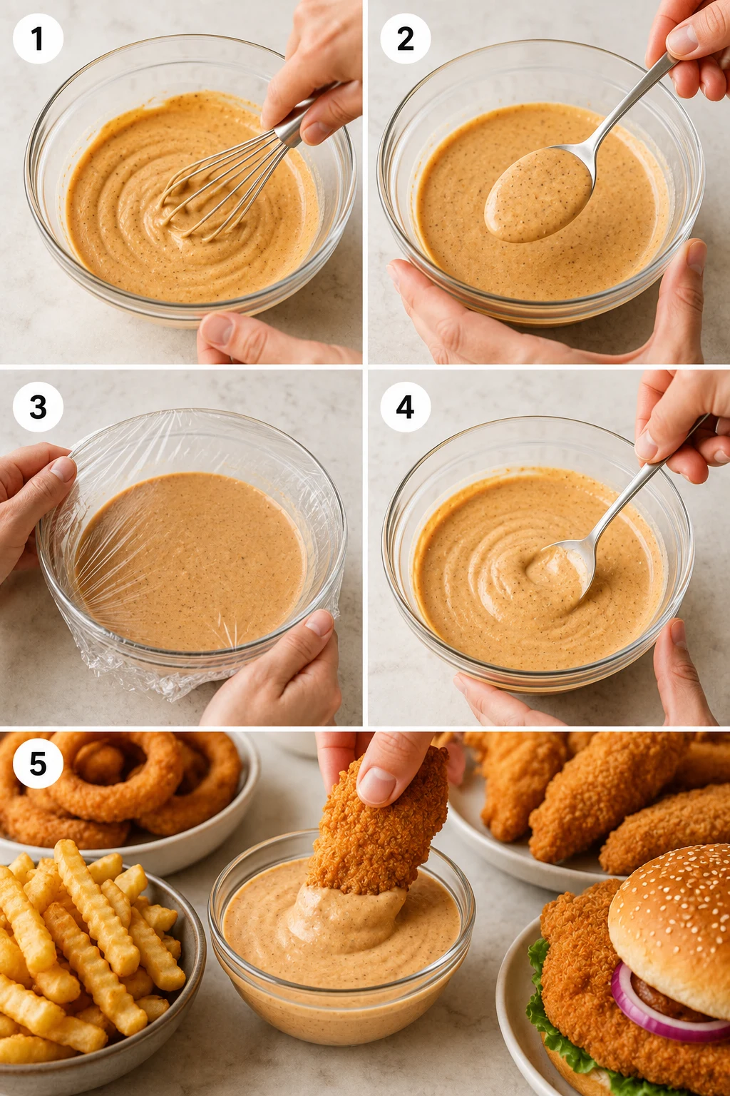 Cane's sauce recipe step by step Cane's sauce recipe step by step