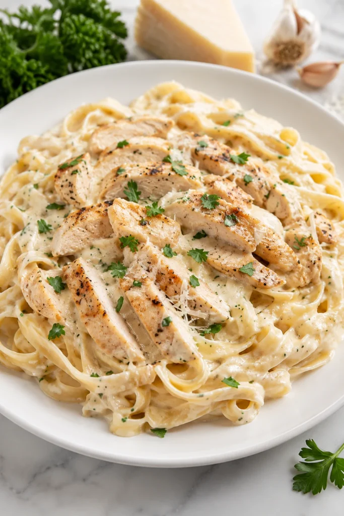 chicken fettuccine alfredo
