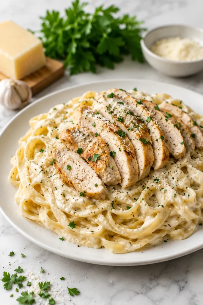 chicken fettuccine alfredo recipe