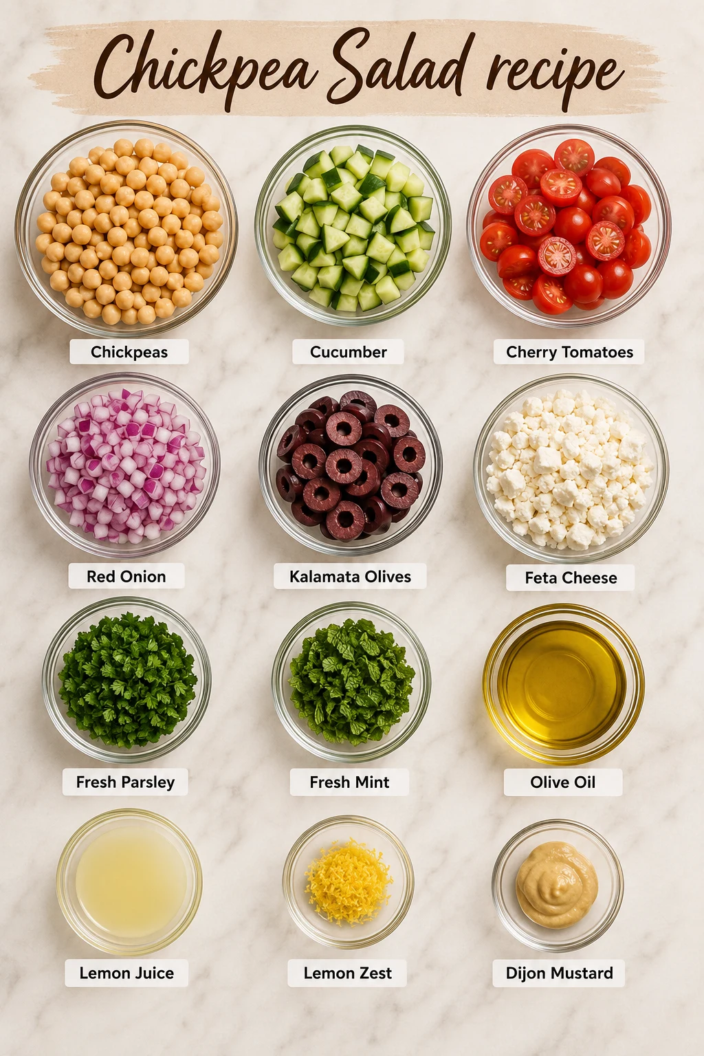 Chickpea Salad recipe ingredients Chickpea Salad recipe ingredients