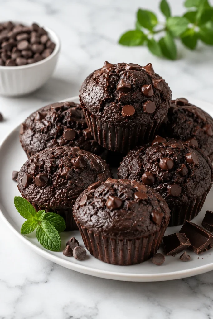 Chocolate muffins Chocolate muffins