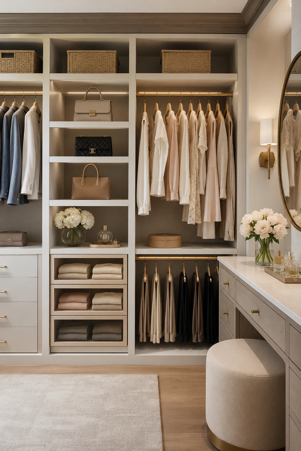 Finish Your Closet de Pared with Boutique-Inspired Details — closet de pared