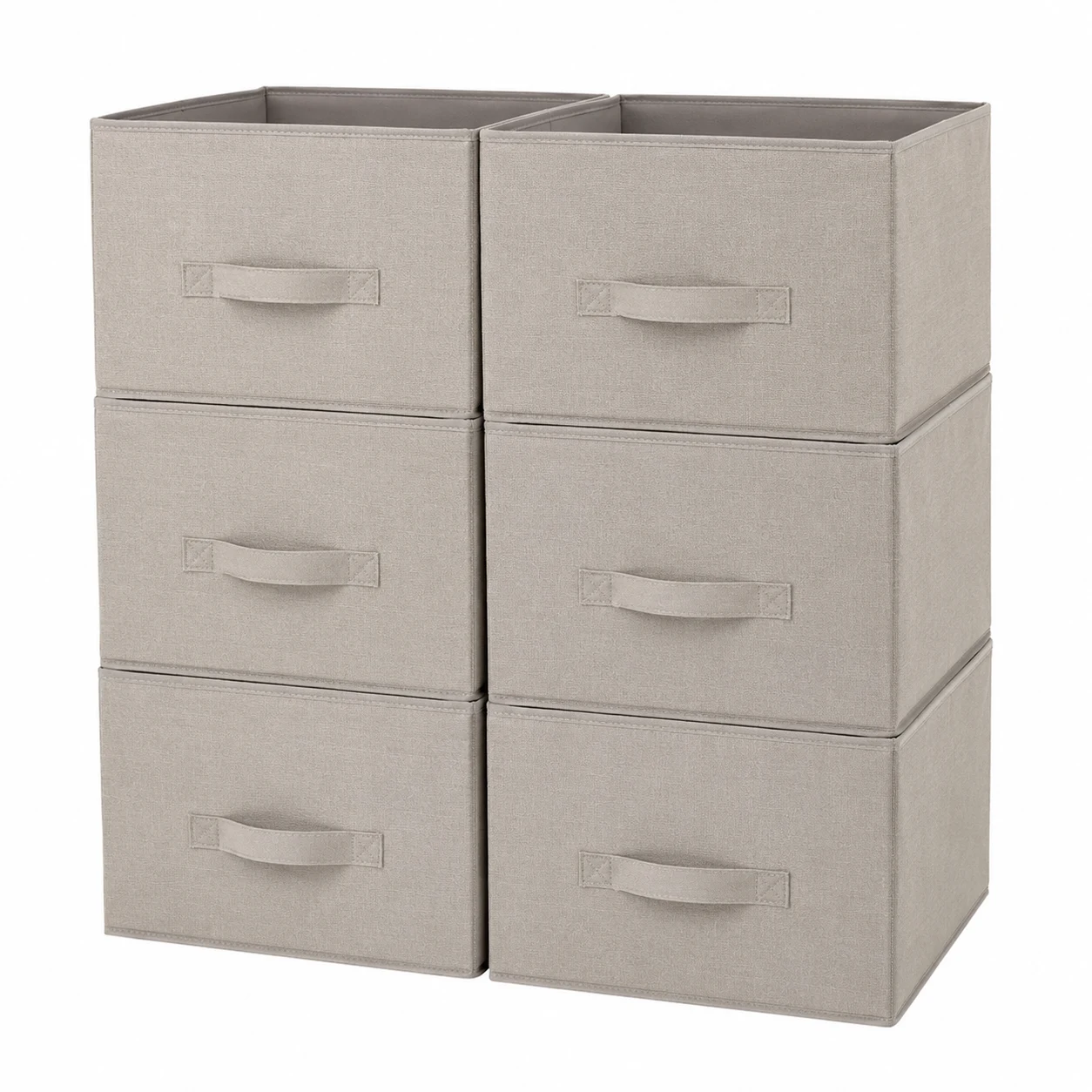 ClosetMaid Fabric Storage Bins, 6-Pack