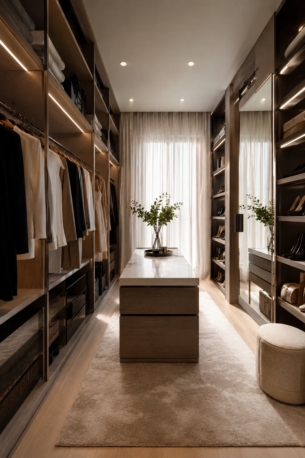 Design Boutique-Inspired Walk-In Closet Modernos — closet modernos
