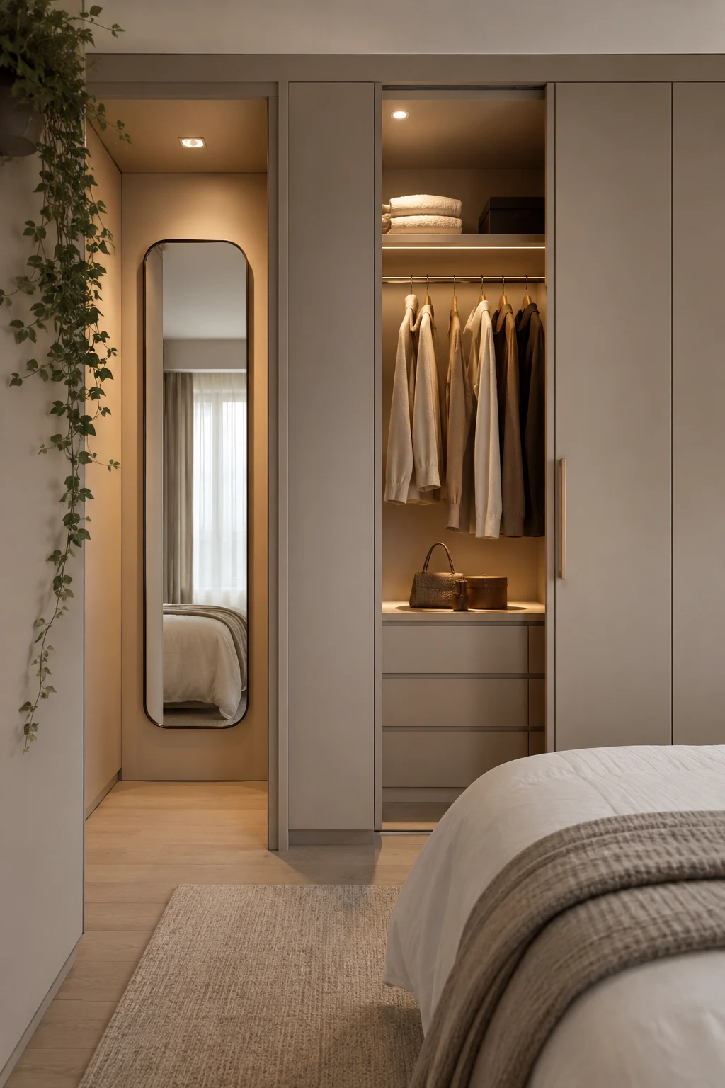 Maximize Small Bedrooms with Compact Closet Modernos — closet modernos