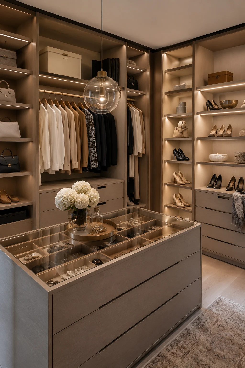 Finish Closet Modernos with Smart Accessories and Elegant Details — closet modernos