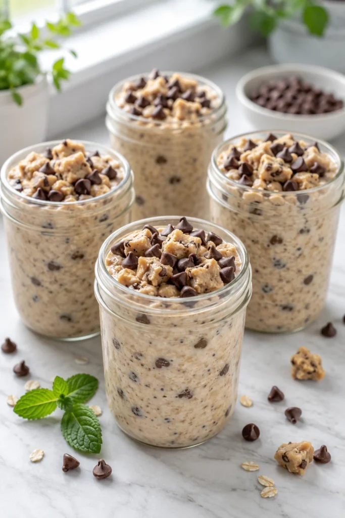 Cookie Dough Overnight Oats