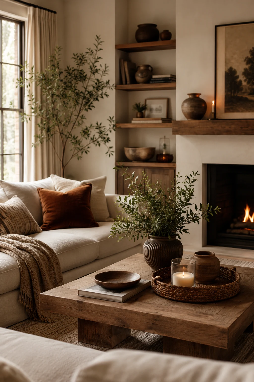 Finish Your Cozy Living Room Inspiration with Thoughtful Styling — cozy living room inspiration