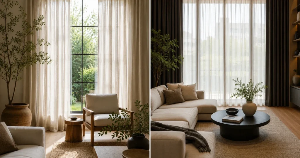 curtain inspiration living room