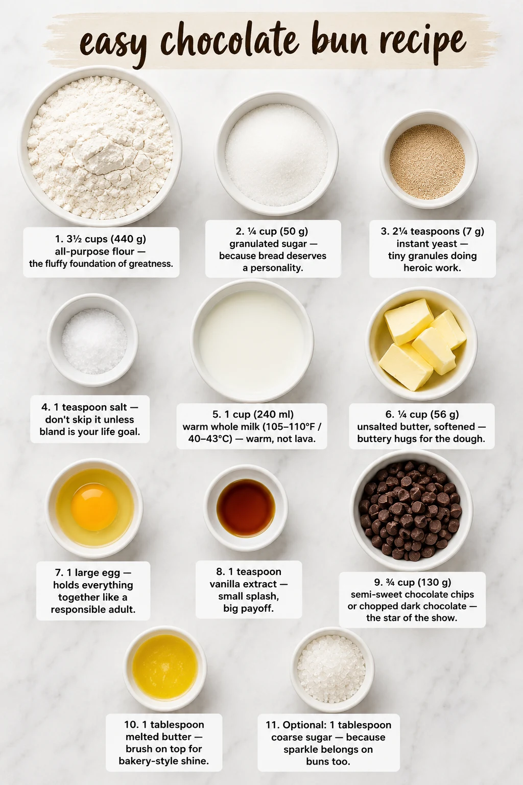 easy chocolate bun recipe ingredients easy chocolate bun recipe ingredients
