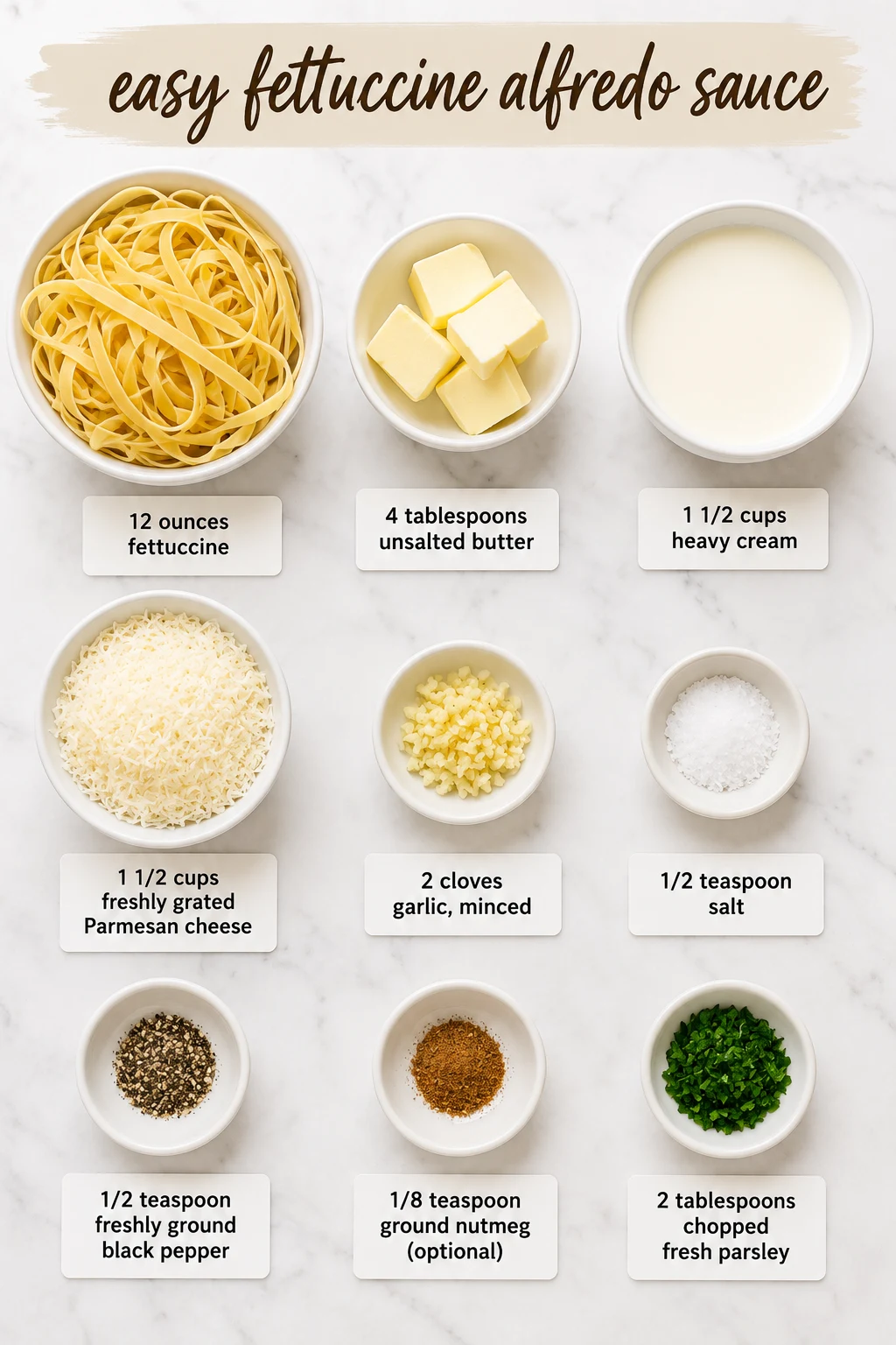 easy fettuccine alfredo sauce ingredients easy fettuccine alfredo sauce ingredients