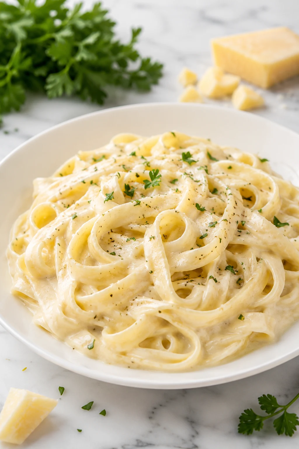 Easy fettuccine alfredo sauce recipe β easy step-by-step dish