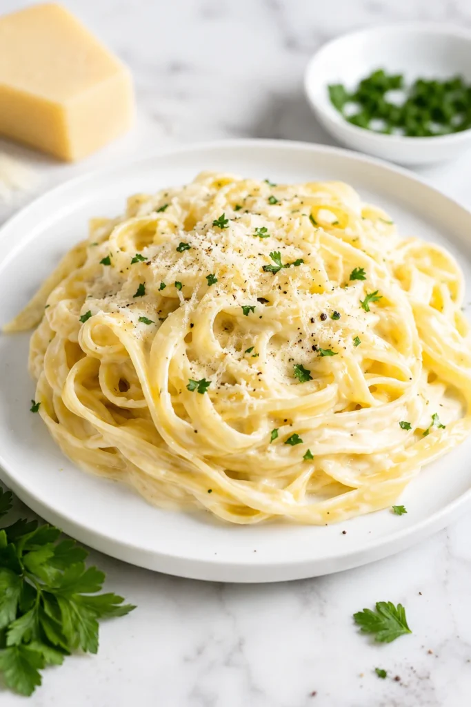 Fettuccine alfredo fettuccine alfredo