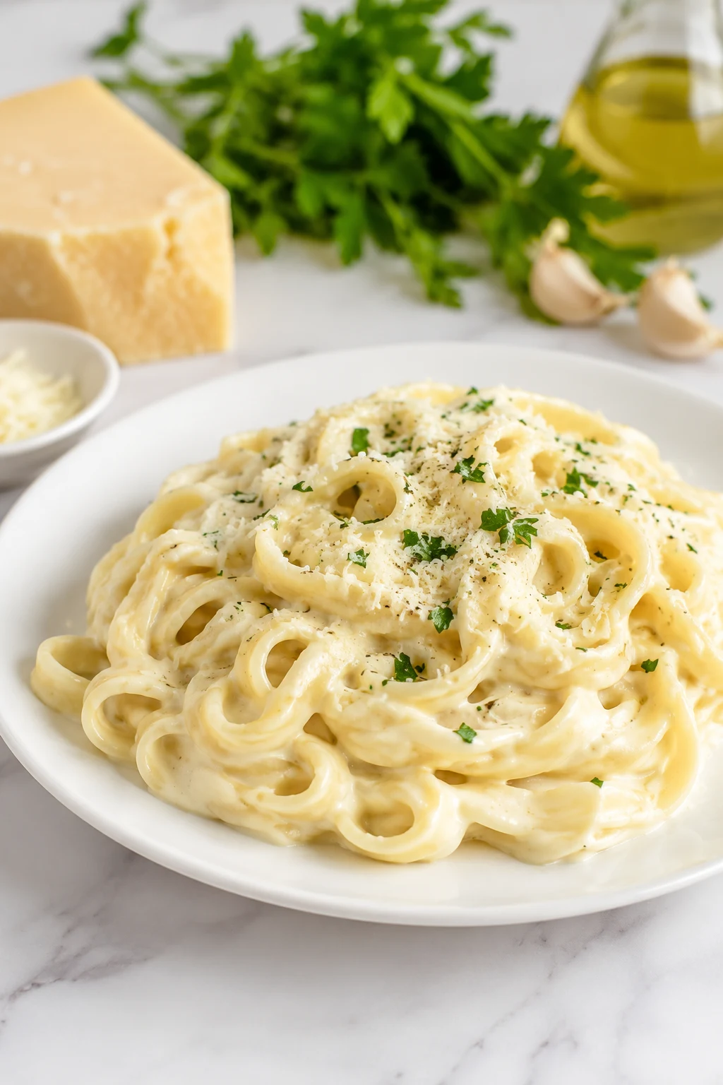 Fettuccine alfredo recipe