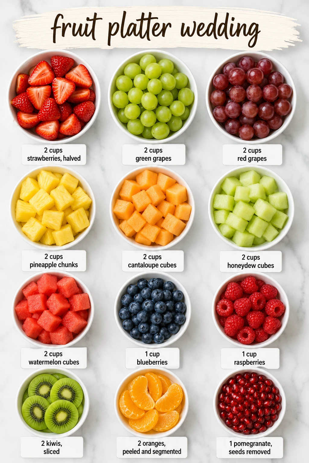 fruit platter wedding ingredients fruit platter wedding ingredients