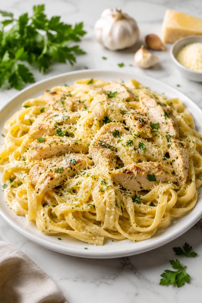 Garlic parmesan chicken pasta garlic parmesan chicken pasta