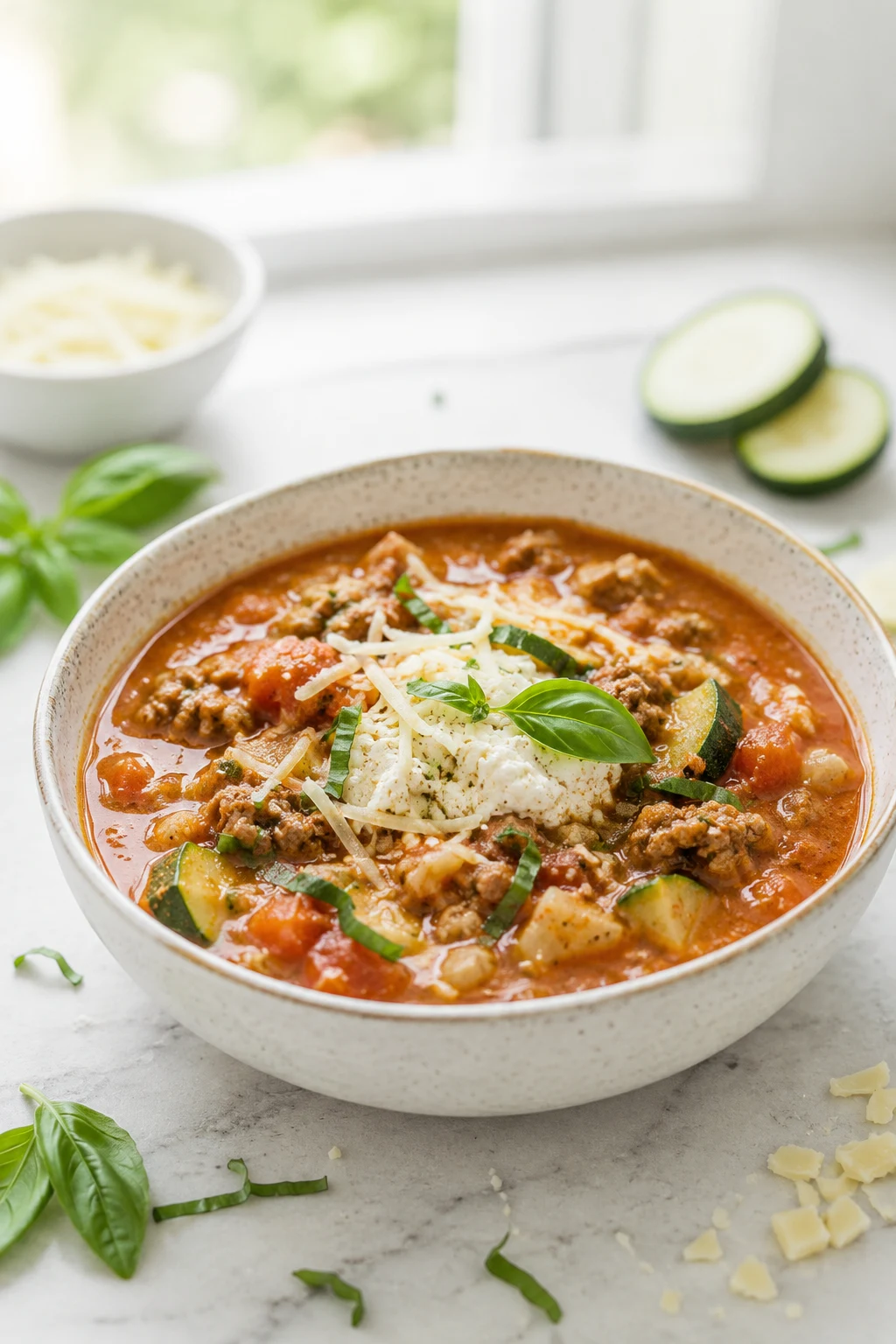 Healthy lasagna soup crockpot keto recipe β easy step-by-step dish