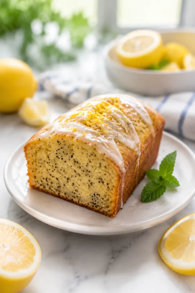 healthy lemon bread
