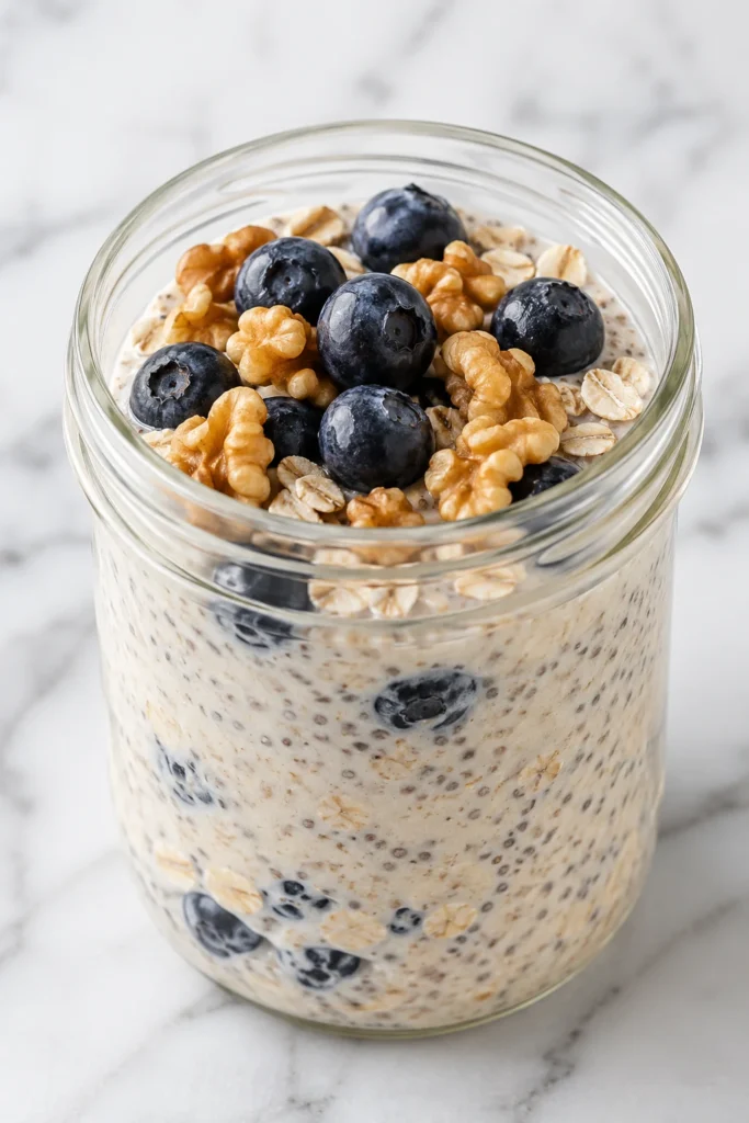 healthy overnight oats