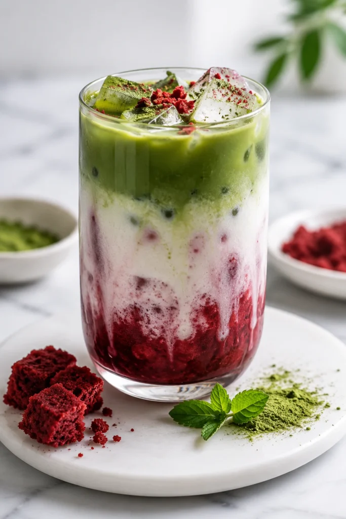 Joy red velvet matcha joy red velvet matcha