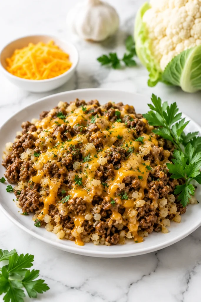 Keto ground beef recipe
