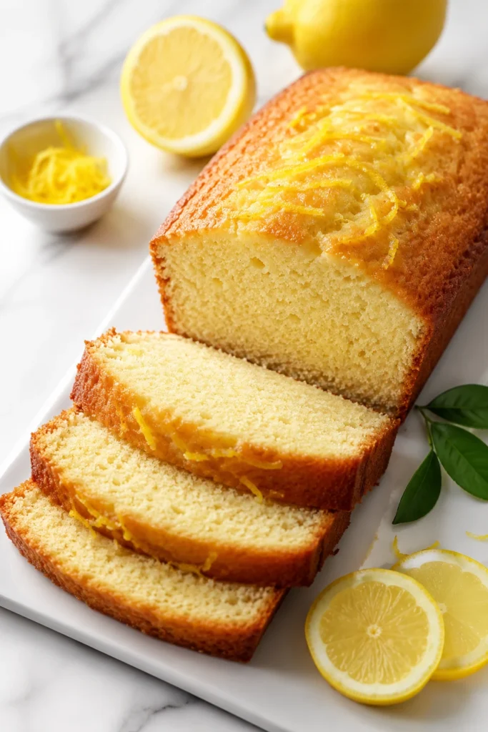 keto lemon bread