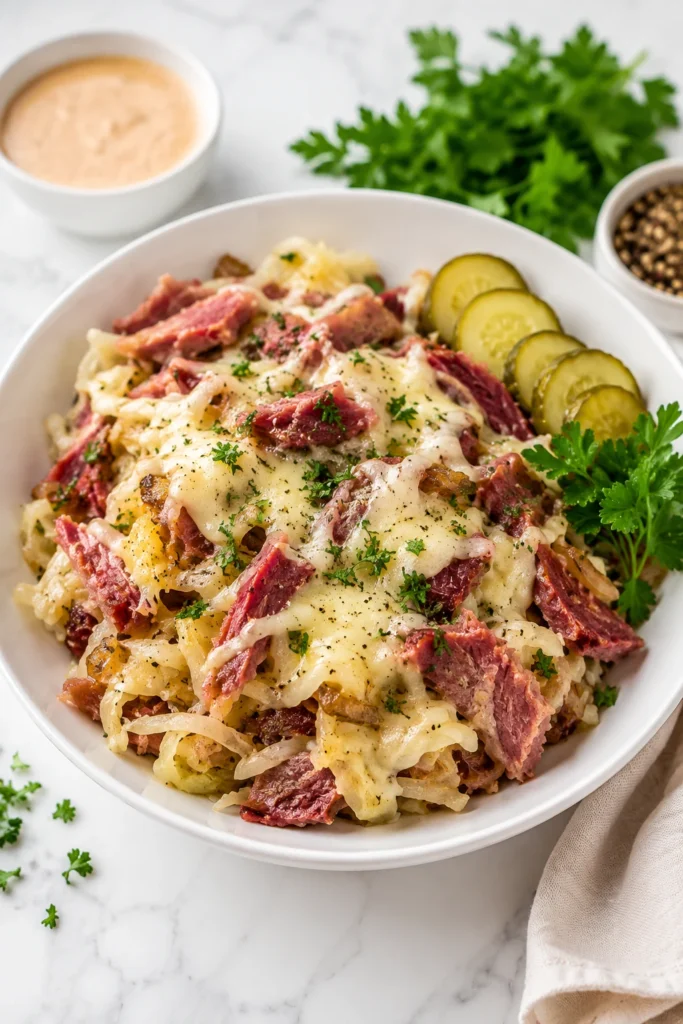 keto rueben bowl