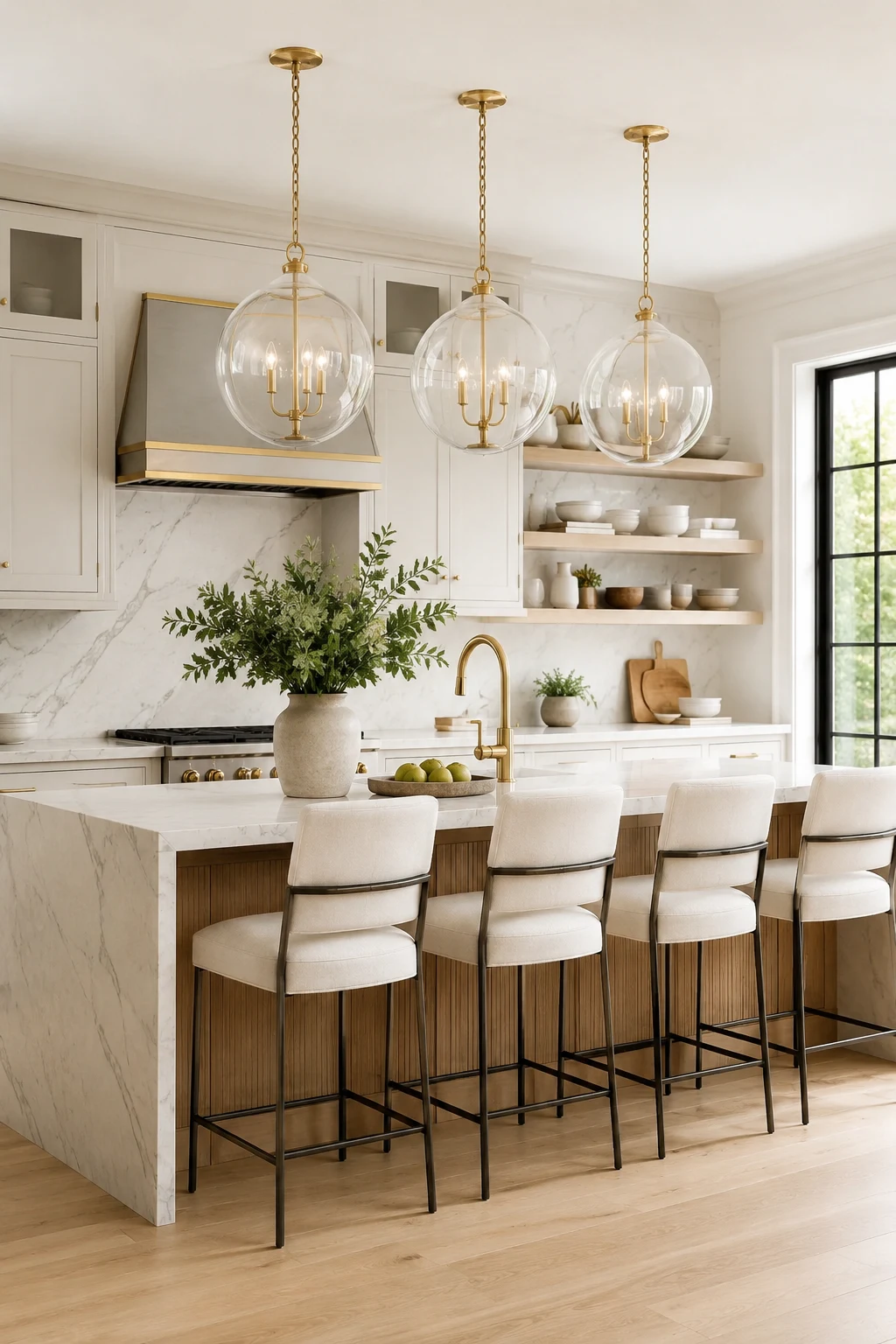 Bright Kitchen Bar Ideas with Statement Lighting — kitchen bar ideas