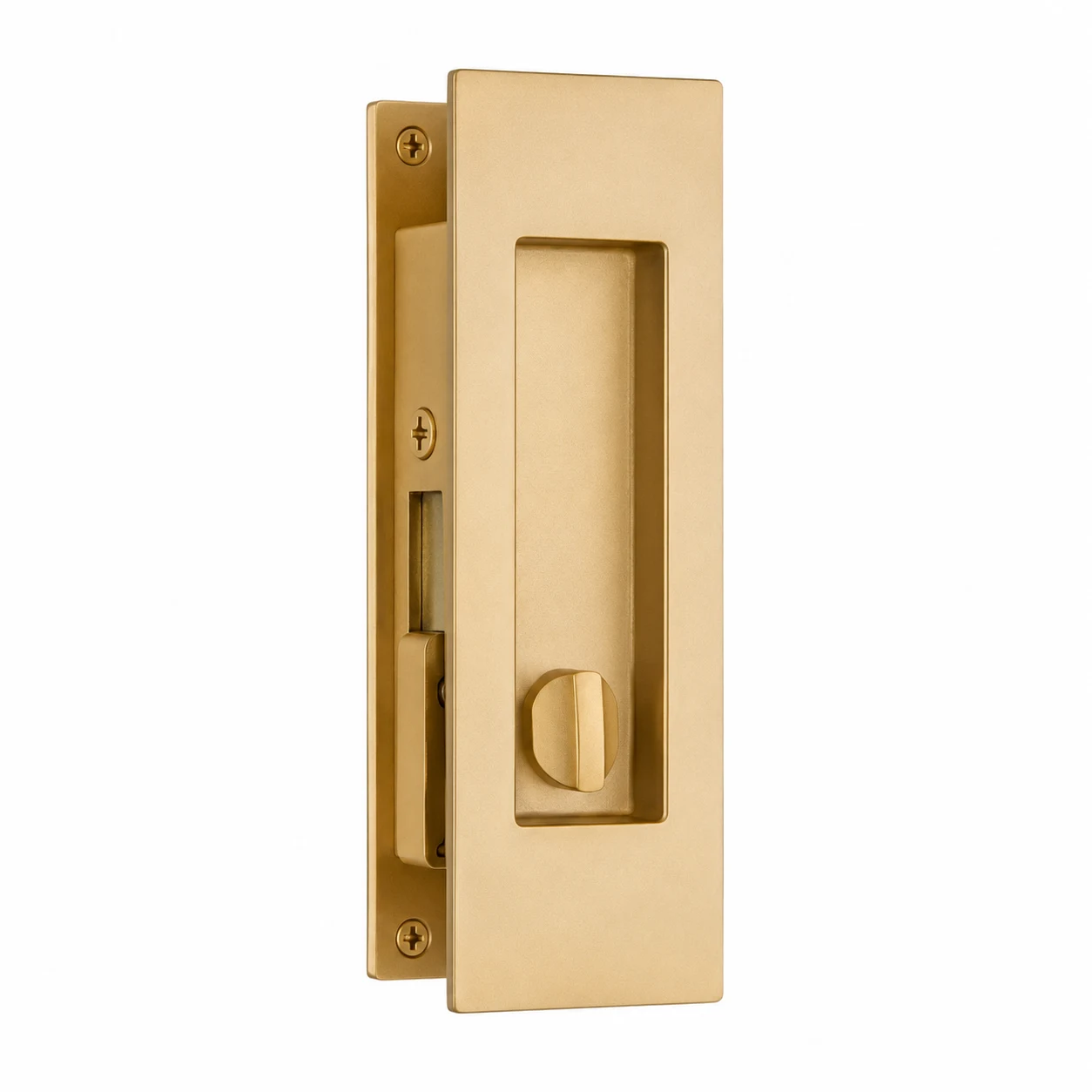 Emtek Modern Rectangular Pocket Door Privacy Lock